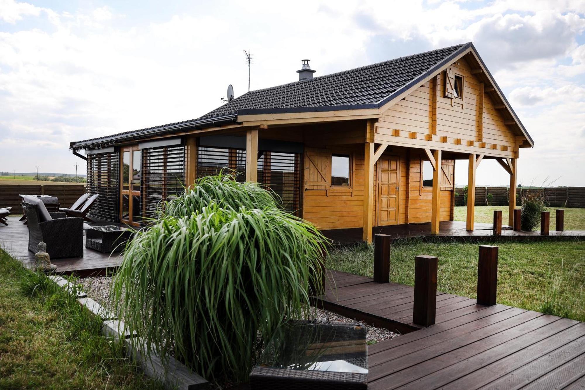 Domek Caloroczny Powidz Tel 512-589-997 Екстер'єр фото